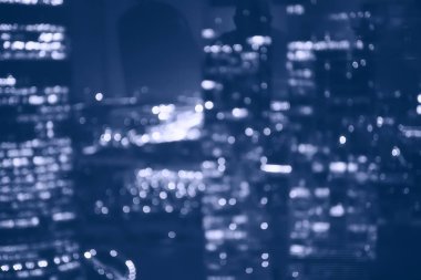 modern şehir mimarisi ile gece ışık