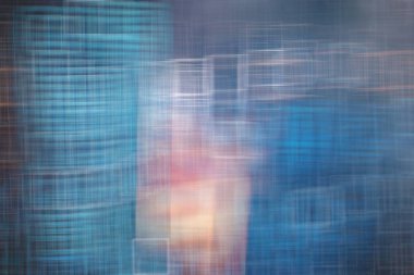 kare bokeh, güzel teknolojik modern arka plan ile mavi menekşe degrade arka plan