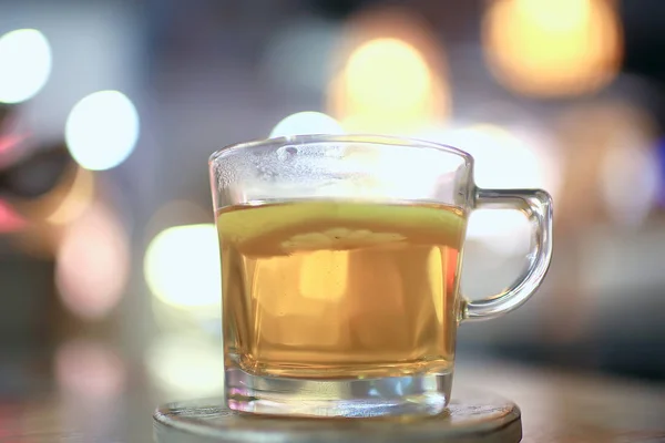English Tea Cafe Cup Kettle Five Clock Tea — Stock Photo, Image