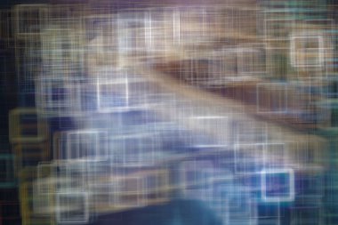 çok renkli bulanık soyut ağ arka plan 