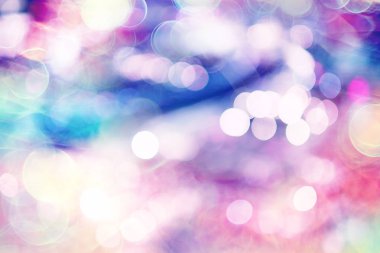 bulanık bokeh şehir arka plan, parlama ve gece şehirde parlayan ışıklar 