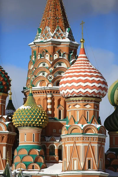 Παλαιά Εκκλησία Στη Μόσχα Ορθοδοξία Αρχιτεκτονική — Φωτογραφία Αρχείου