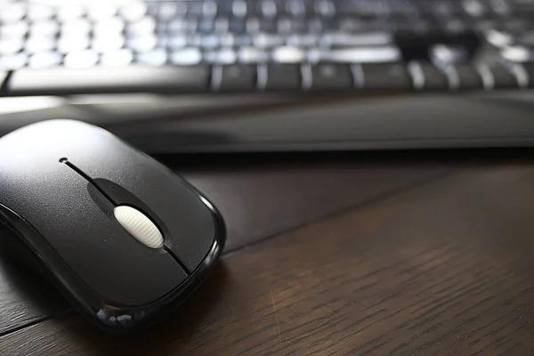 computer mouse and keyboard, concept for business and work