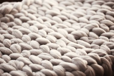 Gri yünlü ekose yakın çekim