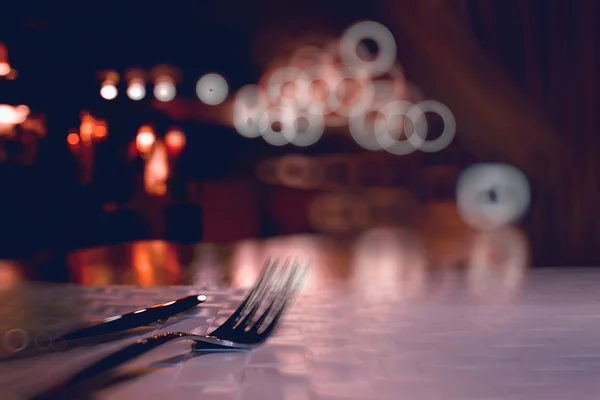 Verschwommener Hintergrund Restaurant Interieur Bedienung Und Details Verschwommenen Bokeh Hintergrund — Stockfoto