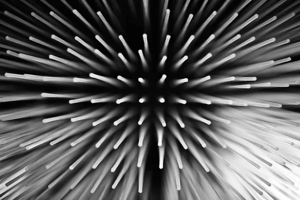 Abstracte Zwart Wit Patroon Kunststof Stralen Abstract Bitmappatroon Voor Overlappende — Stockfoto