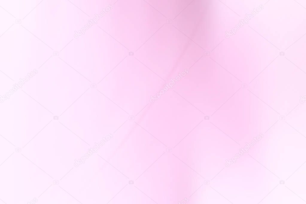 Blurred gradient background in light pink and white colors