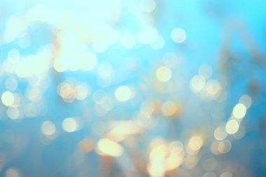 bokeh su parlama, arka plan bulanık