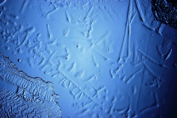 Textura Abstracta Del Hielo Fondo Frío Del Invierno —  Fotos de Stock