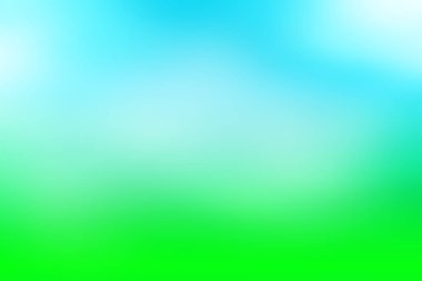 bahar arka plan bulanık, mavi yeşil degrade ufuk, tasarım, taze bahar ışık için arka plan