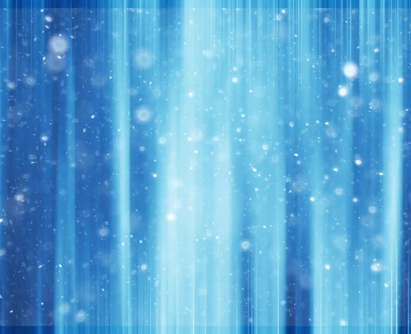 Blaue Schneelinien Hintergrund Abstrakter Hintergrund Weihnachten Blaue Schneeflocken Verschwommener Hintergrund — Stockfoto