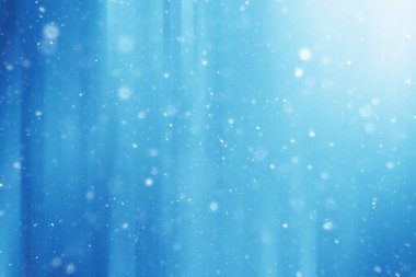 Mavi kar çizgiler arka plan / arka plan christmas mavi kar taneleri arka plan bulanık, soyut kar pul
