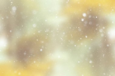 bulanık kar / soyut kış arka plan, arka bulanık parlayan yaprak plan üzerinde kar taneleri