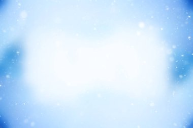 bulanık kar / soyut kış arka plan, arka bulanık parlayan yaprak plan üzerinde kar taneleri