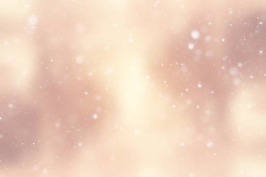 bulanık kar / soyut kış arka plan, arka bulanık parlayan yaprak plan üzerinde kar taneleri