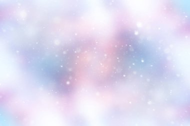 bulanık kar / soyut kış arka plan, arka bulanık parlayan yaprak plan üzerinde kar taneleri