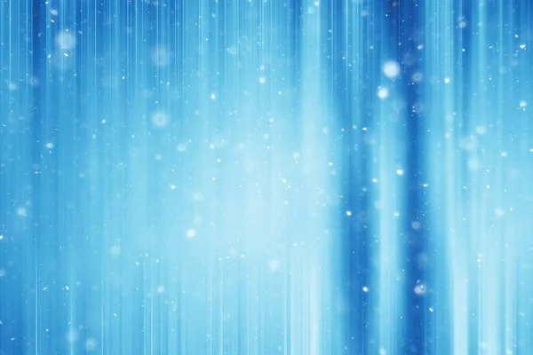 blue snow lines background / abstract background christmas blue snowflakes blurred background, snow flakes