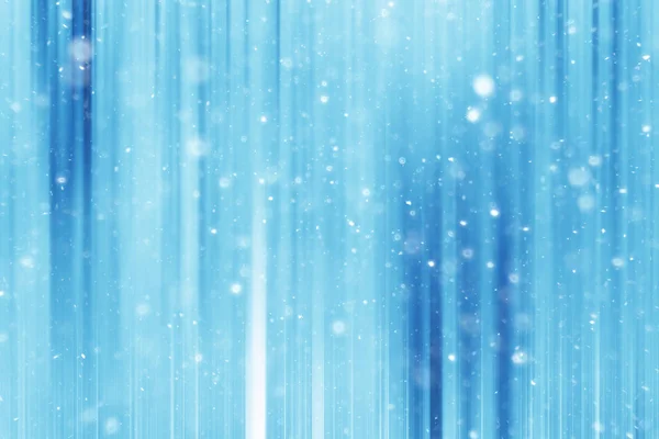 blue snow lines background / abstract background christmas blue snowflakes blurred background, snow flakes