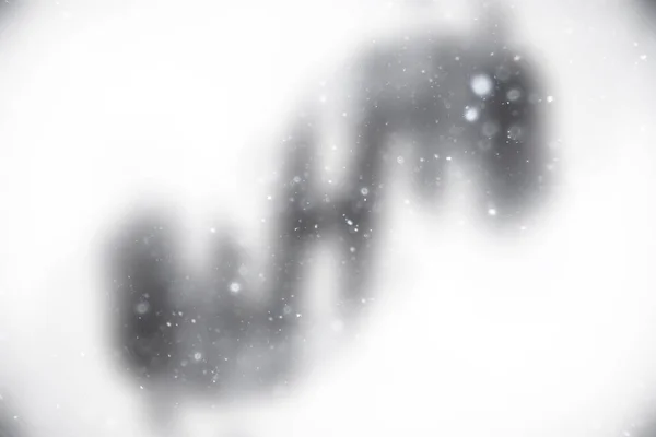 Rozmazané Sníh Zima Abstraktní Pozadí Sněhové Vločky Abstraktní Rozostřeného Pozadí — Stock fotografie