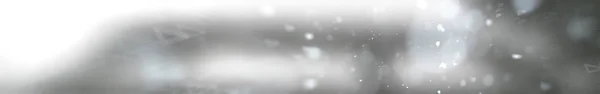 Абстрактный Узкий Длинный Фон Светящийся Размытый Зимний Фон Снежинки Размытом — стоковое фото
