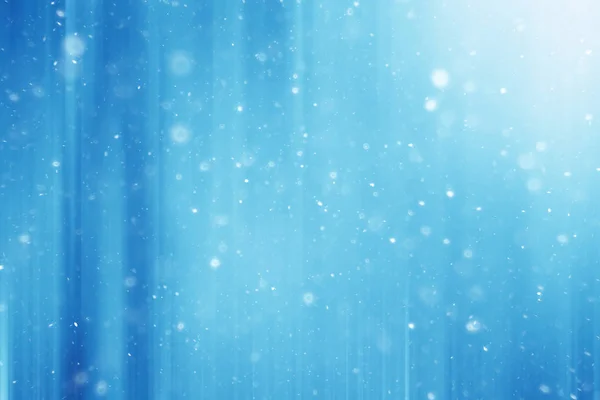 Blauwe Lijnen Van Sneeuw Achtergrond Abstract Achtergrond Kerst Blauw Sneeuwvlokken — Stockfoto