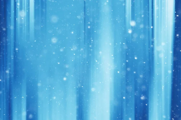 Blaue Schneelinien Hintergrund Abstrakter Hintergrund Weihnachten Blaue Schneeflocken Verschwommener Hintergrund — Stockfoto