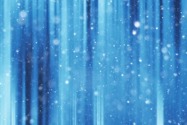 blue snow lines background / abstract background christmas blue snowflakes blurred background, snow flakes