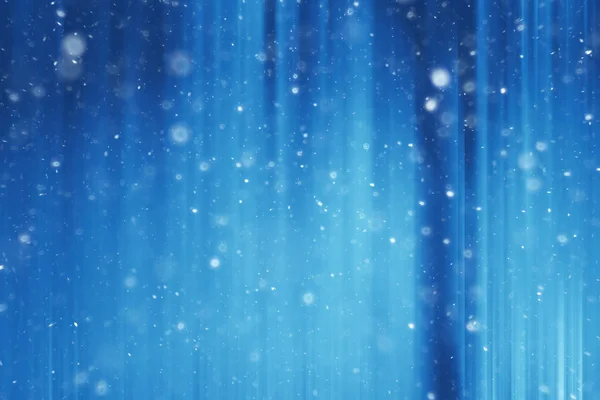 blue snow lines background / abstract background christmas blue snowflakes blurred background, snow flakes