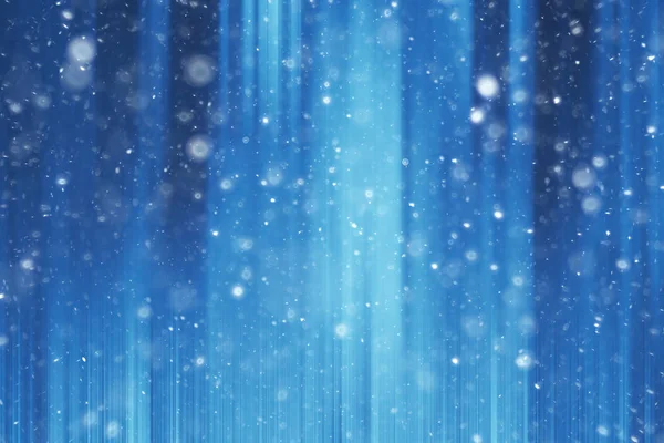 Azul Linhas Neve Fundo Abstrato Fundo Natal Azul Flocos Neve — Fotografia de Stock