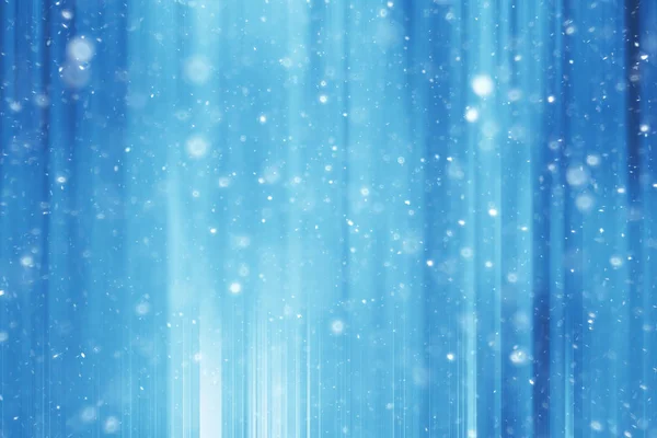 blue snow lines background / abstract background christmas blue snowflakes blurred background, snow flakes