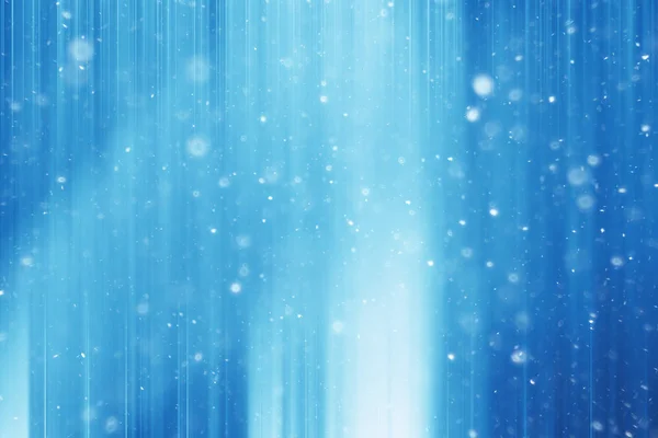 blue snow lines background / abstract background christmas blue snowflakes blurred background, snow flakes