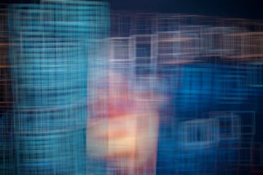 soyut / mavi menekşe degrade arka plan bulanık kare bokeh, güzel teknolojik modern arka plan, bulanık satırları soyut gri