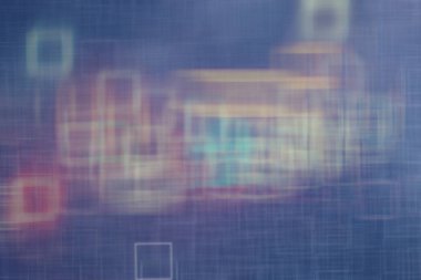 çok renkli soyut ağ arka plan / modern teknolojik arka plan, soyutlama bulanık sıradışı konsept hız