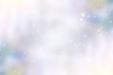 bulanık kar / soyut kış arka plan, arka bulanık parlayan yaprak plan üzerinde kar taneleri