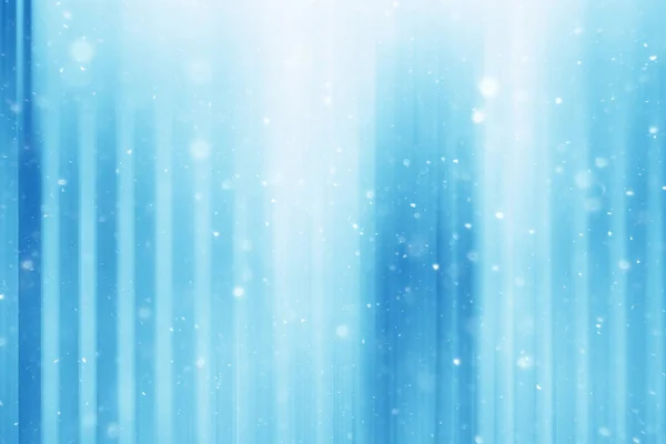 Blauwe Lijnen Van Sneeuw Achtergrond Abstract Achtergrond Kerst Blauw Sneeuwvlokken — Stockfoto