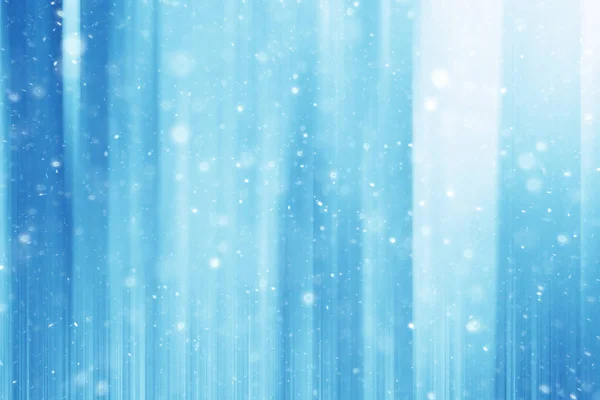 blue snow lines background / abstract background christmas blue snowflakes blurred background, snow flakes