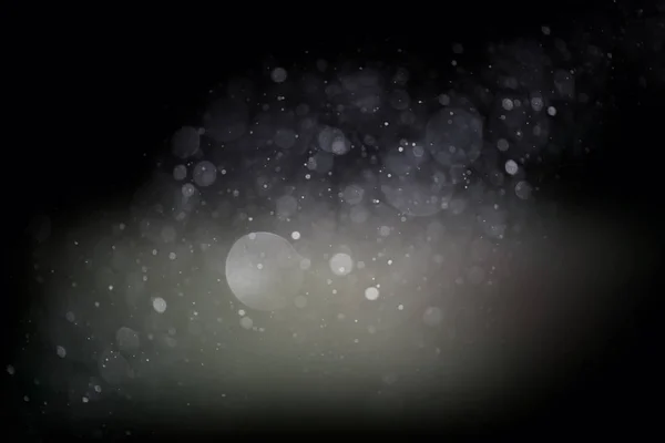 Fundo Primavera Com Bokeh Borrado Textura Neve Chuva Brilho Incomum — Fotografia de Stock