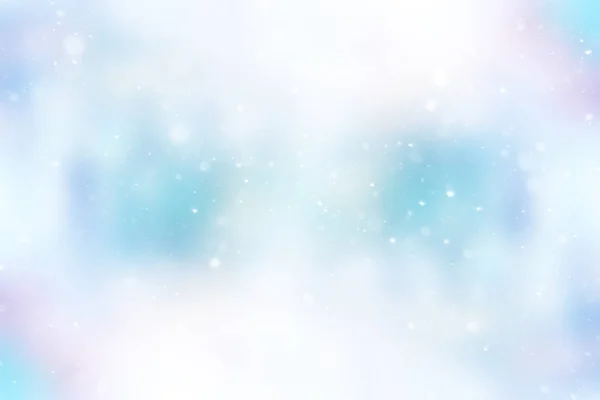 雪がぼやけ 冬の抽象的な背景 ぼやけ光る葉の抽象的な背景の雪 — ストック写真
