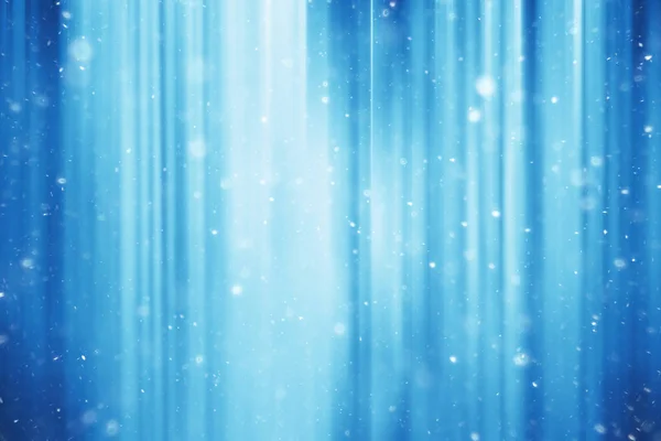 blue snow lines background / abstract background christmas blue snowflakes blurred background, snow flakes