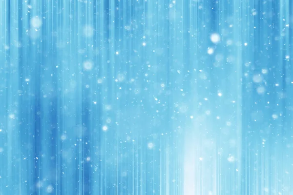 blue snow lines background / abstract background christmas blue snowflakes blurred background, snow flakes