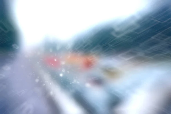 Розмитий Сніг Зима Абстрактний Фон Сніжинки Абстрактному Розмитому Фоні Світяться — стокове фото