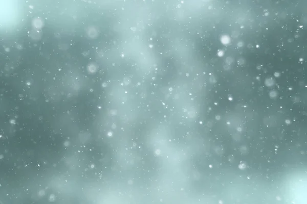 Homályos Tél Absztrakt Háttér Absztrakt Homályos Izzó Levél Háttér Hópelyhek — Stock Fotó
