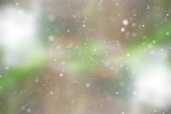 Rozmazané Sníh Zima Abstraktní Pozadí Sněhové Vločky Abstraktní Rozostřeného Pozadí — Stock fotografie
