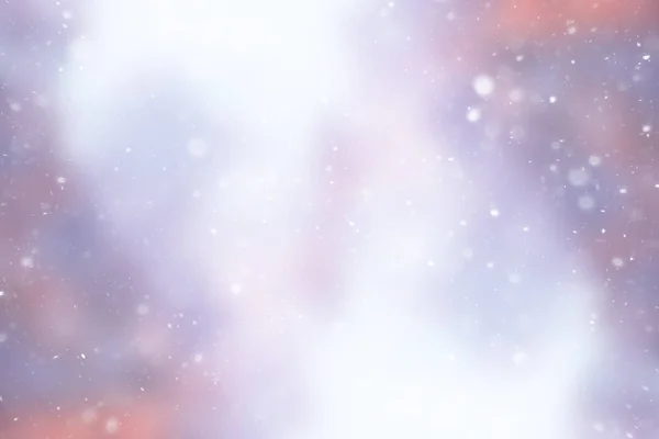 Θολή Χιόνι Χειμώνας Αφηρημένα Φόντο Νιφάδες Χιονιού Αφηρημένη Θολή Λαμπερό — Φωτογραφία Αρχείου