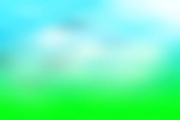 Spring Blurred Background Blue Green Gradient Horizon Background Design Fresh — Stock Photo, Image