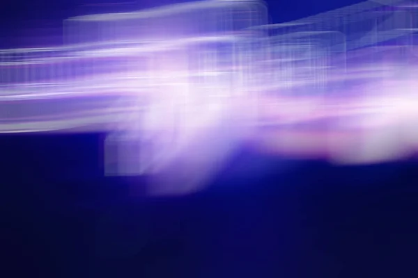Verschwommene Abstrakte Blau Violette Farbverlauf Hintergrund Quadratische Bokeh Schöne Technologische — Stockfoto
