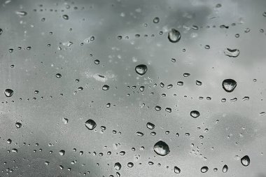 Soyut damla cam arka plan/doku sis yağmuru, Mevsimlik arka plan, su ile Clear cam