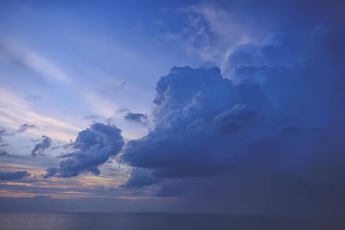 spring sky clouds background /