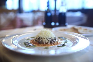 bir kafede kahvaltı/arka plan yemek sabah taze kahvaltı bir kafede