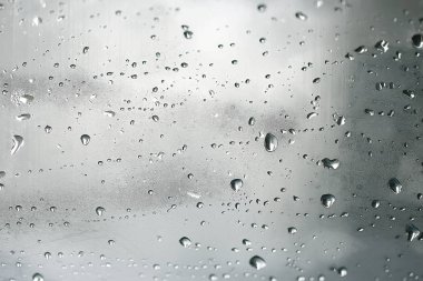 Soyut damla cam arka plan/doku sis yağmuru, Mevsimlik arka plan, su ile Clear cam